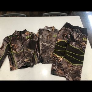 Under Armour Camo Youth Small Bundle